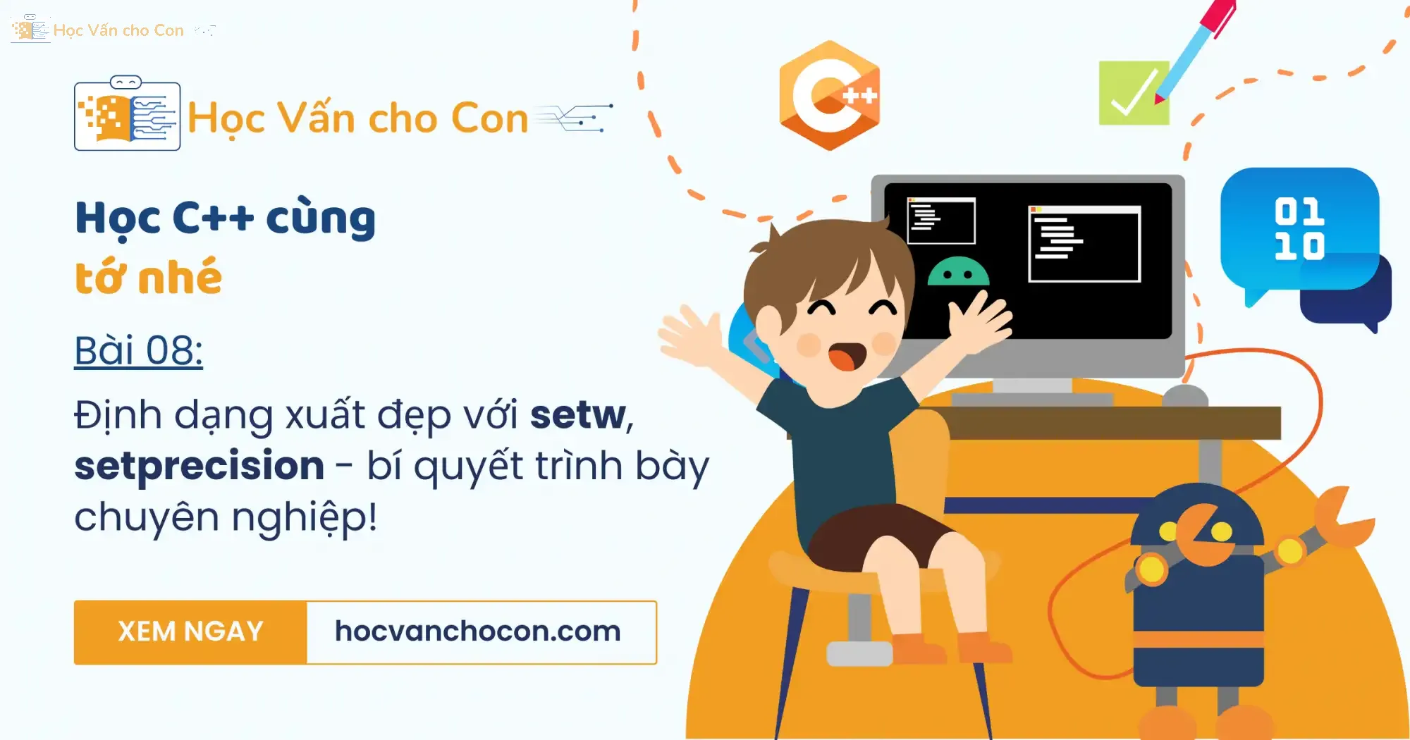 Bai 08 dinh dang xuat dep voi setw setprecision bi quyet trinh bay chuyen nghiep 01